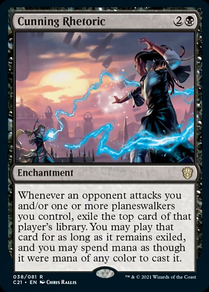 Cunning Rhetoric [Commander 2021] | Good Games North