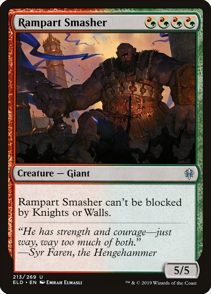 Rampart Smasher [Throne of Eldraine] | Good Games North