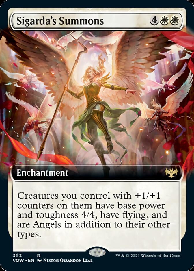 Sigarda's Summons (Extended) [Innistrad: Crimson Vow] | Good Games North