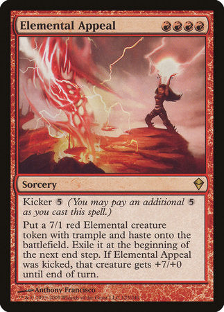 Elemental Appeal [Zendikar] | Good Games North