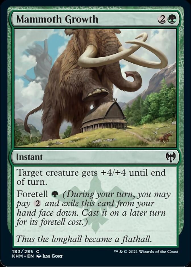 Mammoth Growth [Kaldheim] | Good Games North