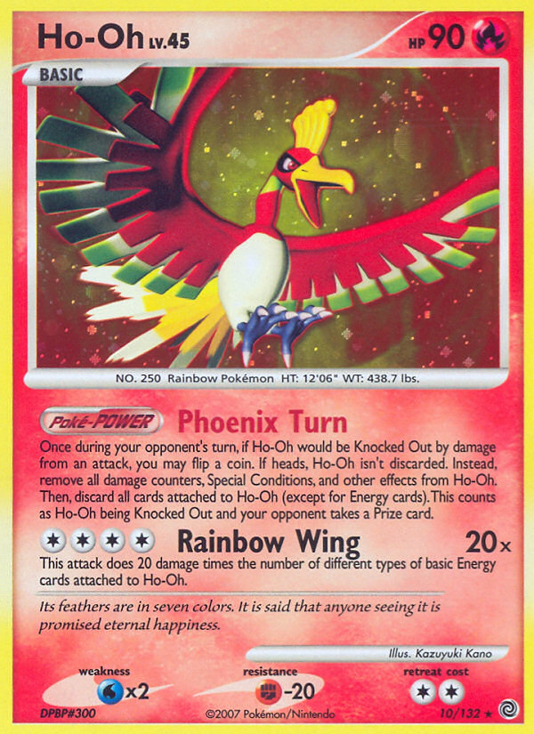 Ho-Oh (10/132) [Diamond & Pearl: Secret Wonders] | Good Games North