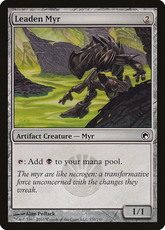 Leaden Myr [Scars of Mirrodin] | Good Games North