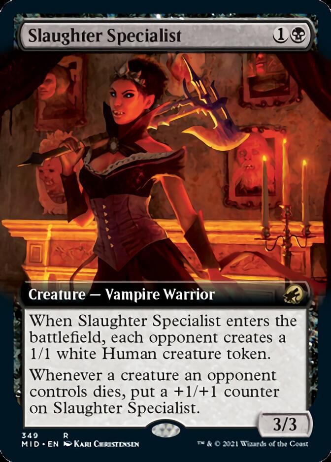 Slaughter Specialist (Extended) [Innistrad: Midnight Hunt] | Good Games North