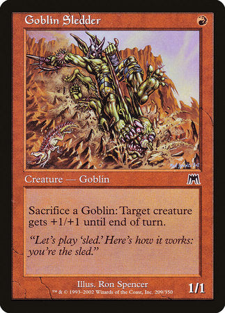 Goblin Sledder [Onslaught] | Good Games North