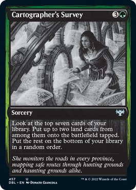 Cartographer's Survey [Innistrad: Double Feature] | Good Games North