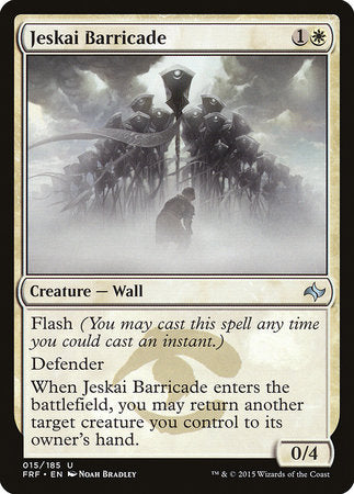 Jeskai Barricade [Fate Reforged] | Good Games North