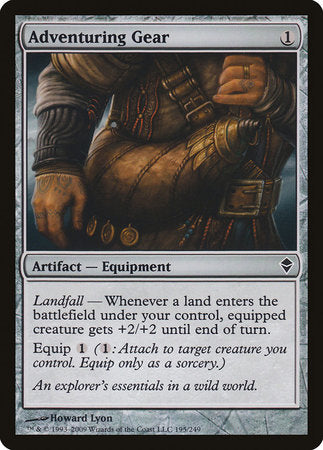 Adventuring Gear [Zendikar] | Good Games North