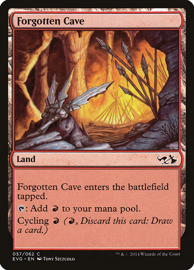 Forgotten Cave (Elves vs. Goblins) [Duel Decks Anthology] | Good Games North