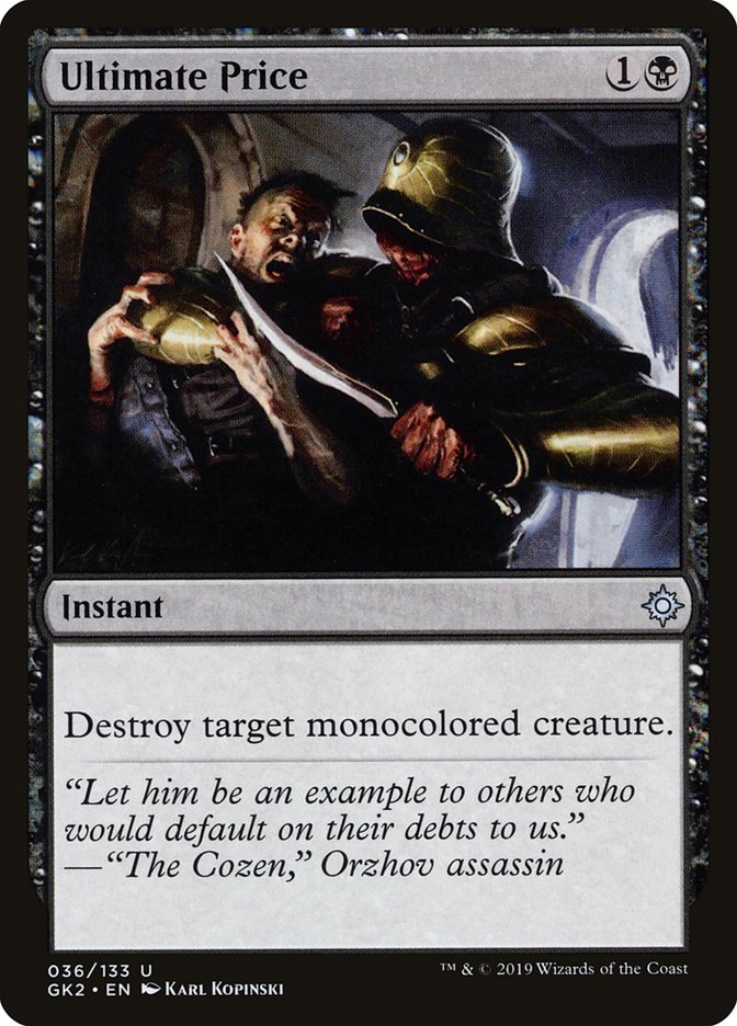 Ultimate Price [Ravnica Allegiance Guild Kit] | Good Games North