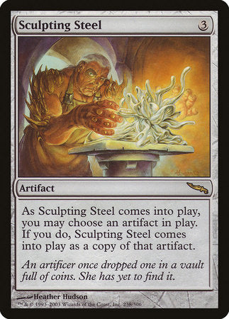 Sculpting Steel [Mirrodin] | Good Games North