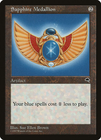 Sapphire Medallion [Tempest] | Good Games North