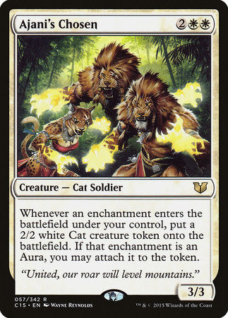 Ajani's Chosen [Commander 2015] | Good Games North