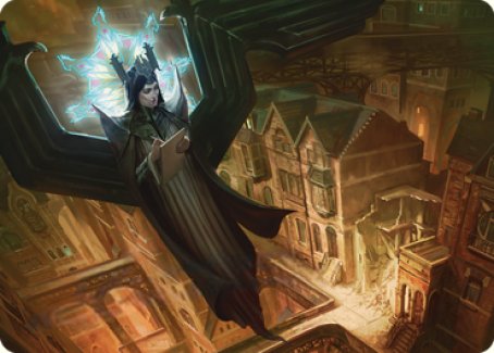 Angelic Sleuth Art Card [Streets of New Capenna Art Series] | Good Games North