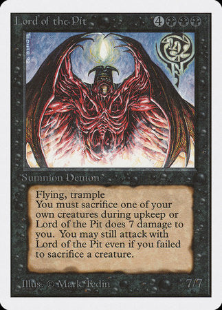 Lord of the Pit [Unlimited Edition] | Good Games North
