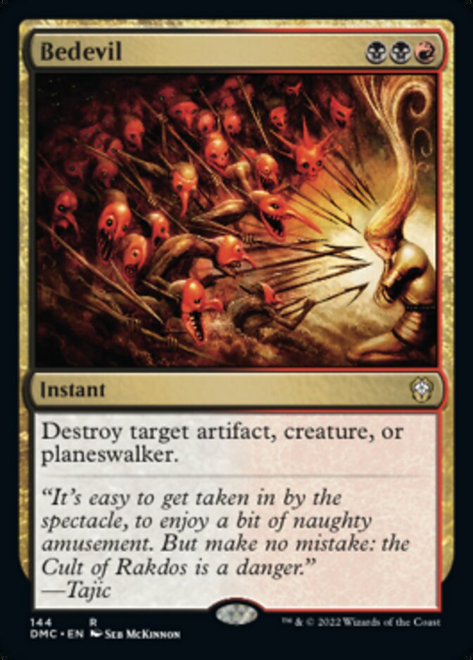 Bedevil [Dominaria United Commander] | Good Games North