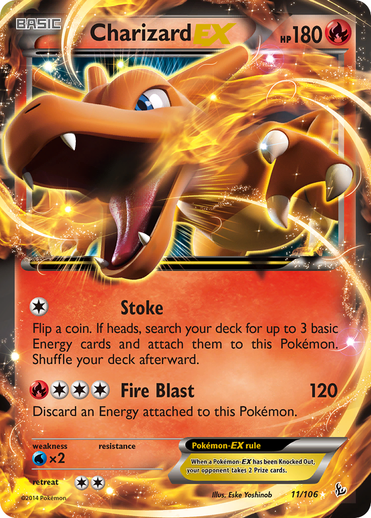Charizard EX (11/106) [XY: Flashfire] | Good Games North