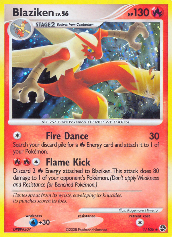Blaziken (1/106) [Diamond & Pearl: Great Encounters] | Good Games North