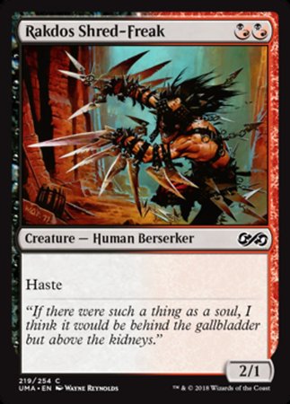 Rakdos Shred-Freak [Ultimate Masters] | Good Games North