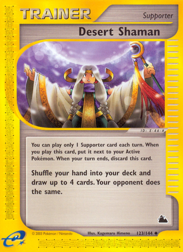 Desert Shaman (123/144) [Skyridge] | Good Games North
