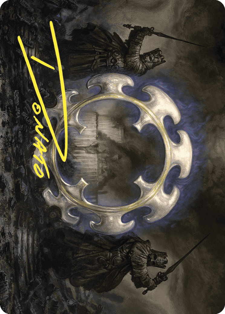Court of Ardenvale Art Card (Gold-Stamped Signature) [Wilds of Eldraine Art Series] | Good Games North