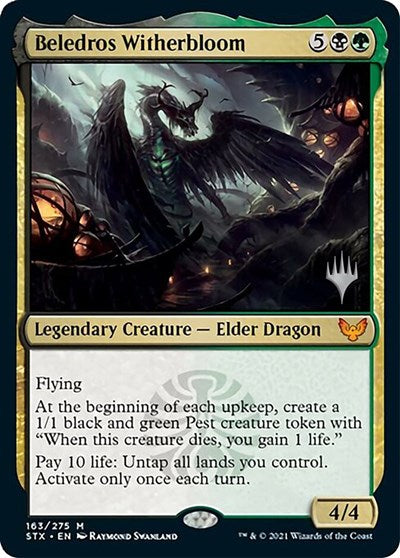 Beledros Witherbloom (Promo Pack) [Strixhaven: School of Mages Promos] | Good Games North
