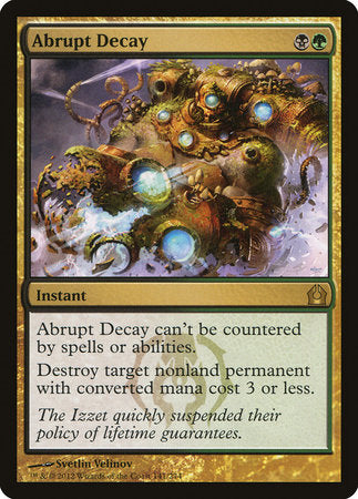 Abrupt Decay [Return to Ravnica] | Good Games North