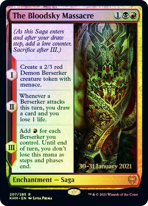 The Bloodsky Massacre [Kaldheim Prerelease Promos] | Good Games North
