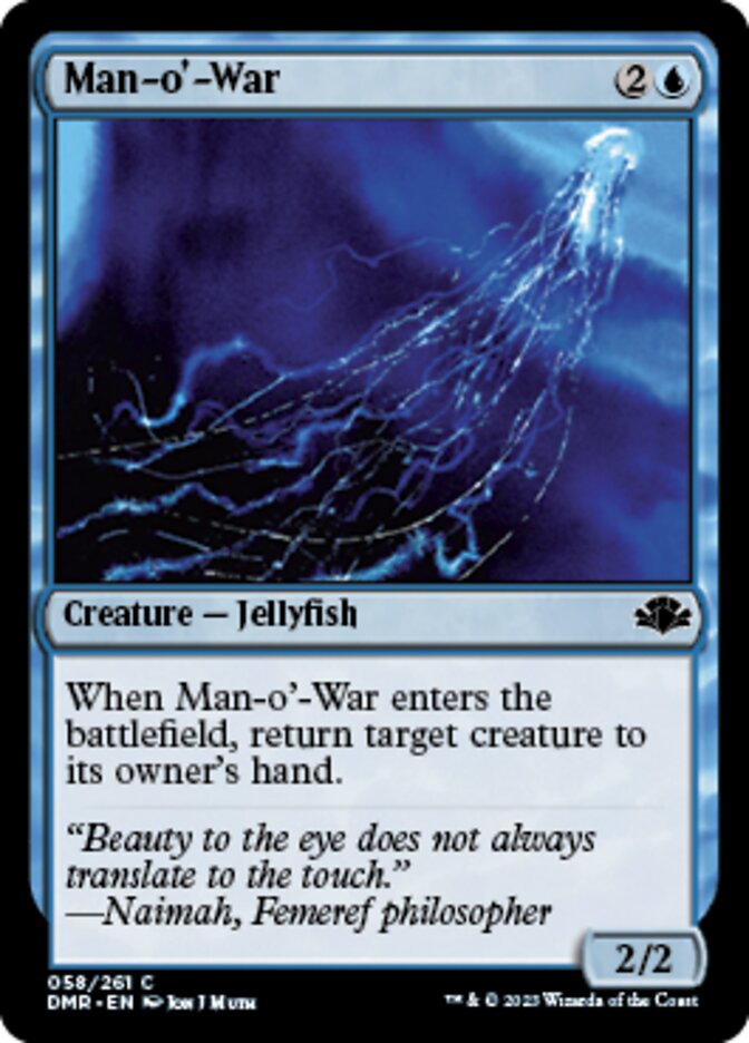 Man-o'-War [Dominaria Remastered] | Good Games North