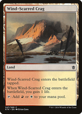 Wind-Scarred Crag [Khans of Tarkir] | Good Games North