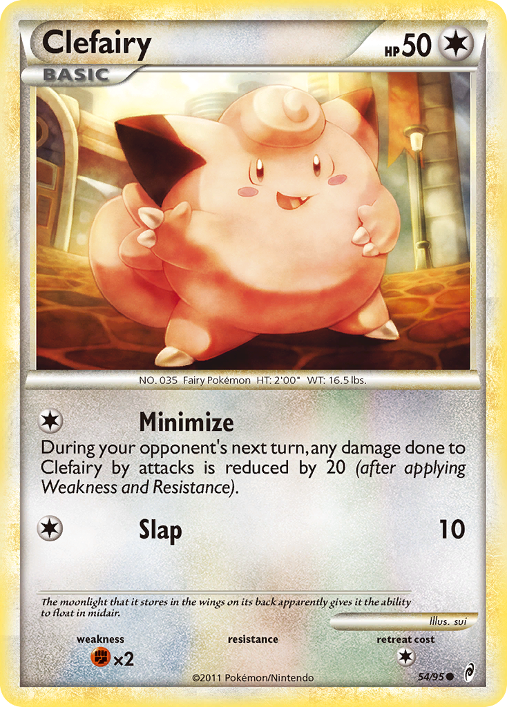 Clefairy (54/95) [HeartGold & SoulSilver: Call of Legends] | Good Games North