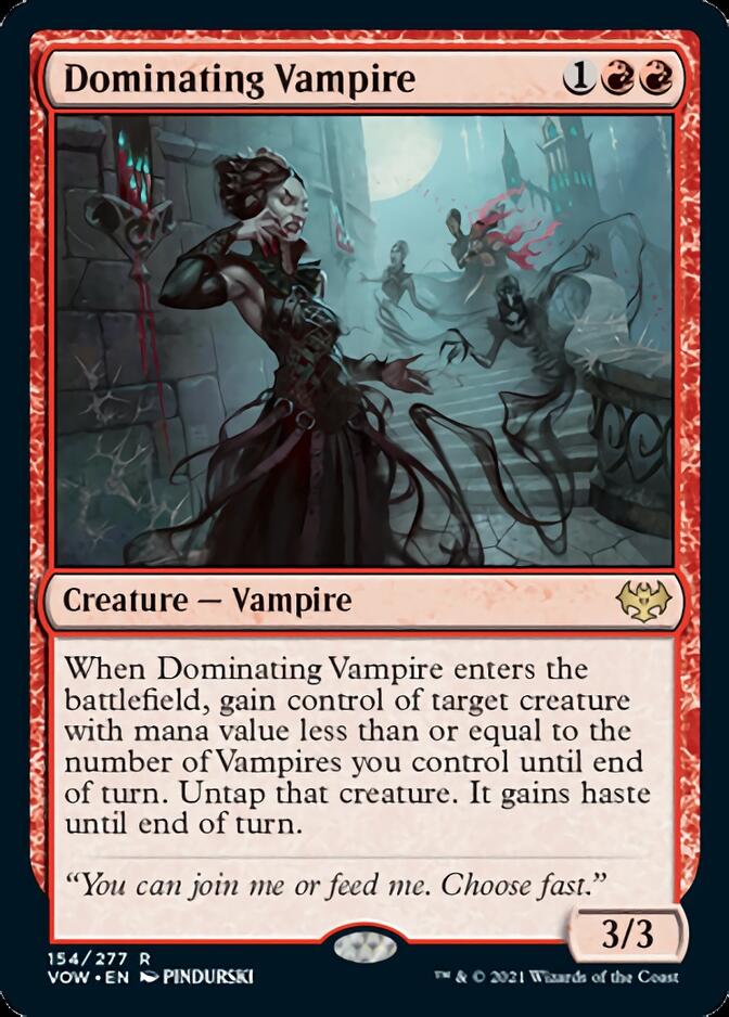 Dominating Vampire [Innistrad: Crimson Vow] | Good Games North