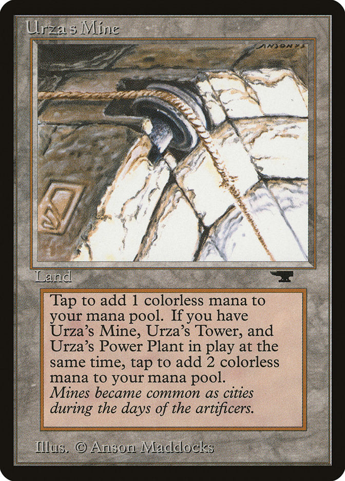 Urza's Mine (Pulley Embedded in Stone) [Antiquities] | Good Games North