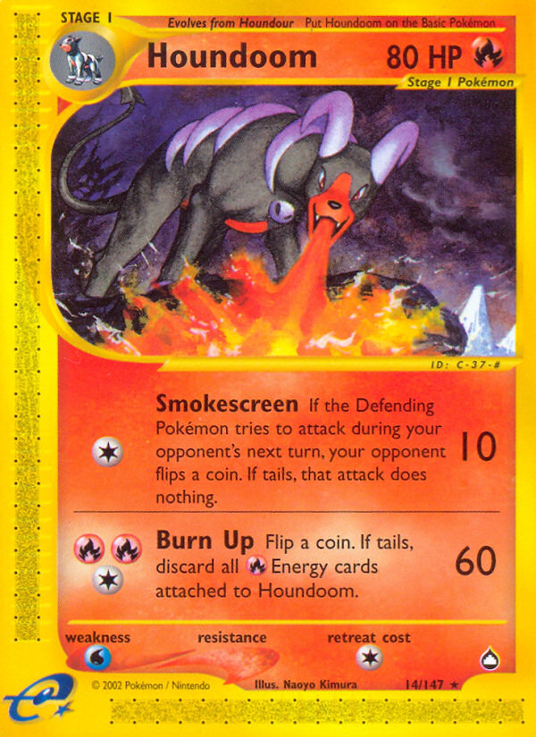 Houndoom (14/147) [Aquapolis] | Good Games North
