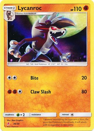 Lycanroc (30/30) [Sun & Moon: Trainer Kit - Lycanroc] | Good Games North