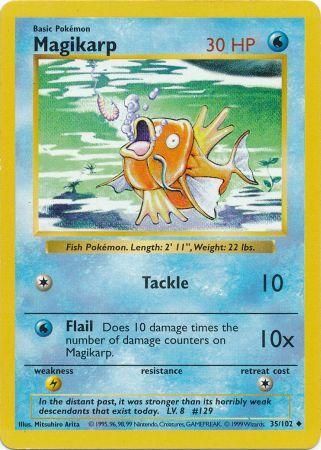 Magikarp (35/102) [Base Set Shadowless Unlimited] | Good Games North
