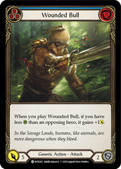 Wounded Bull (Blue) [U-WTR202] (Welcome to Rathe Unlimited)  Unlimited Normal | Good Games North