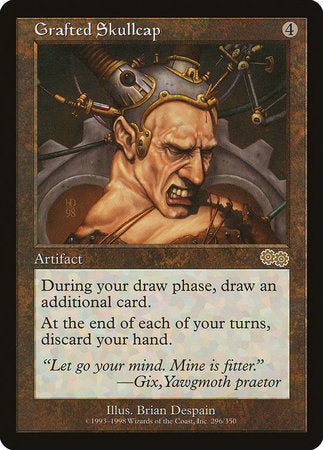 Grafted Skullcap [Urza's Saga] | Good Games North