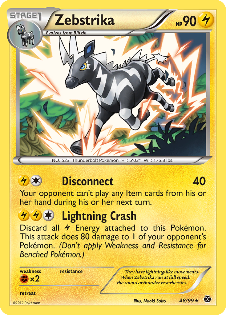 Zebstrika (48/99) [Black & White: Next Destinies] | Good Games North