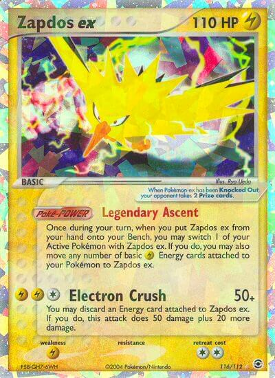 Zapdos ex (116/112) [EX: FireRed & LeafGreen] | Good Games North