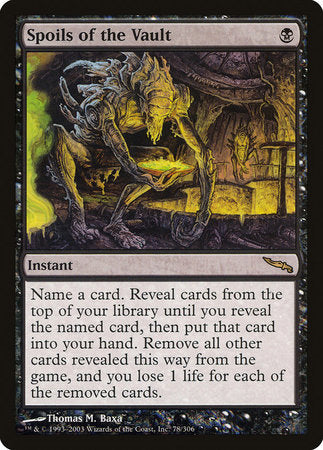 Spoils of the Vault [Mirrodin] | Good Games North
