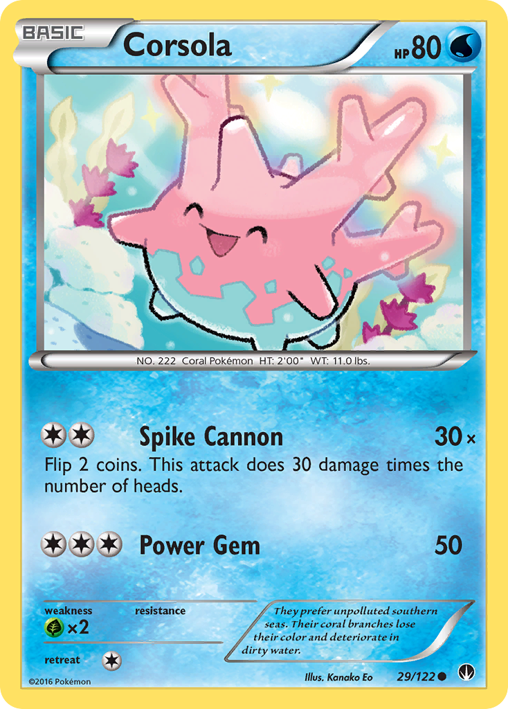 Corsola (29/122) [XY: BREAKpoint] | Good Games North