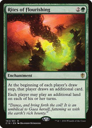 Rites of Flourishing [Commander 2016] | Good Games North