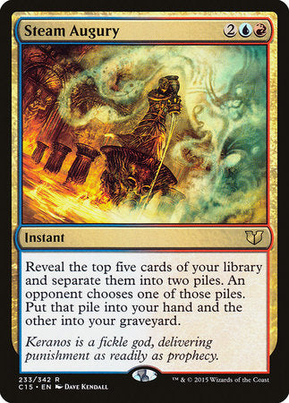Steam Augury [Commander 2015] | Good Games North