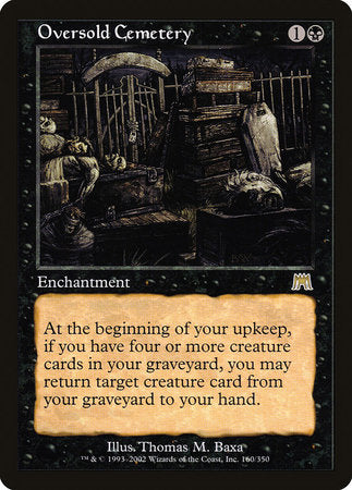 Oversold Cemetery [Onslaught] | Good Games North