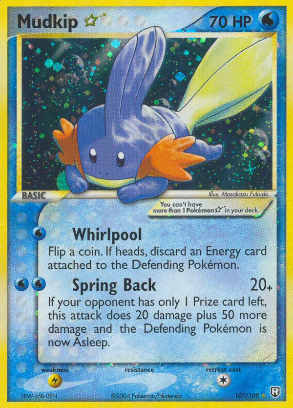 Mudkip Star (107/109) [EX: Team Rocket Returns] | Good Games North
