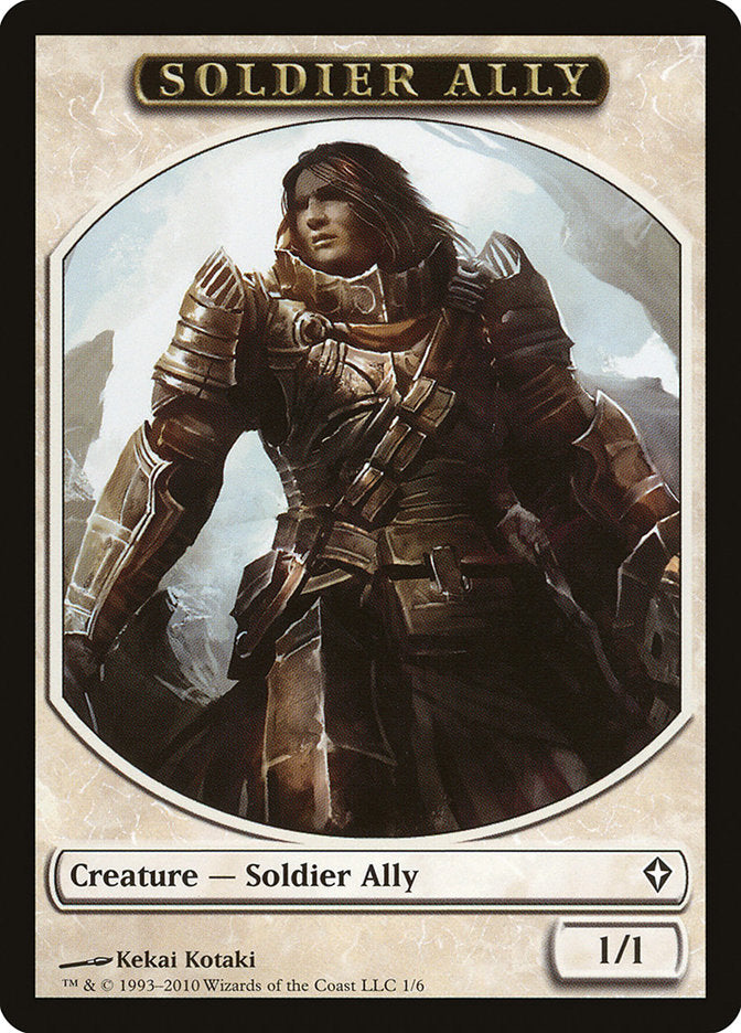 Soldier Ally [Worldwake Tokens] | Good Games North