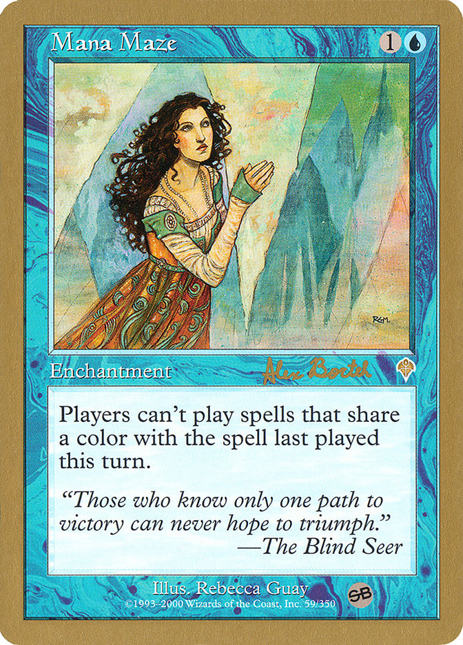 Mana Maze (Alex Borteh) (SB) [World Championship Decks 2001] | Good Games North