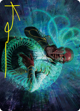 Biomathematician Art Card (Gold-Stamped Signature) [Strixhaven: School of Mages Art Series] | Good Games North