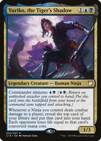 Yuriko, the Tiger's Shadow [Commander 2018] | Good Games North